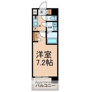 UURコート名古屋名駅【13階】の間取り