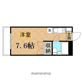 ファミーユ・たま【302号室】の間取り