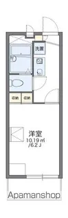 レオパレス清水【202号室】の間取り