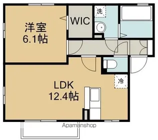 ボナールアイランド【2階】の間取り
