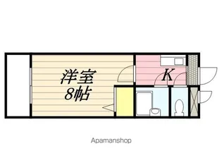 メゾン・ド・ルノン【1階】の間取り