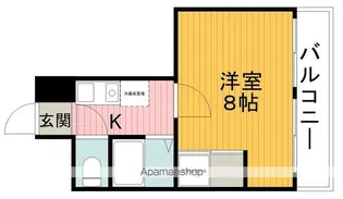 ソルカレーダ【3階】の間取り