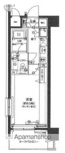 アクロス新宿【11階】の間取り