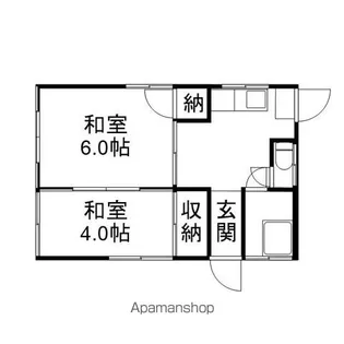 山形県鶴岡市城北町【一戸建】の間取り