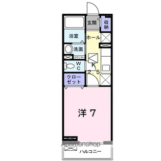 ディアコート【1階】の間取り