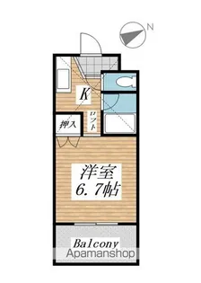 プレアール戸畑駅東【502号室】の間取り