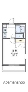 レオパレスリブェール原宿【2階】の間取り