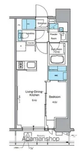ルフォンプログレ上野御徒町【2階】の間取り