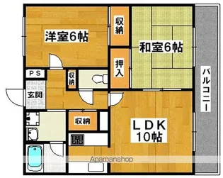 アスガルド【1階】の間取り