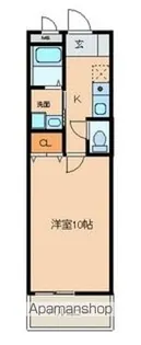 ブロア日野【1階】の間取り
