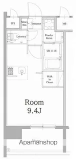 エンクレスト天神LINK【11階】の間取り