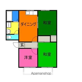 エピュートサエキ【2階】の間取り