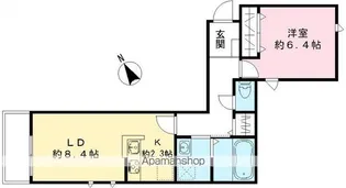 メゾン・ココン(NEARLY ZEHZEH賃貸)【201号室号室】の間取り