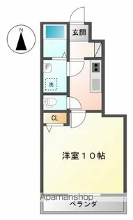 フェリックス【1階】の間取り