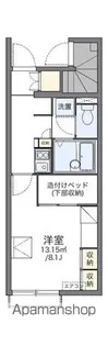 レオパレススピカ【1階】の間取り