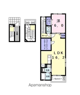 グラース・アビタシオンⅣ【3階】の間取り