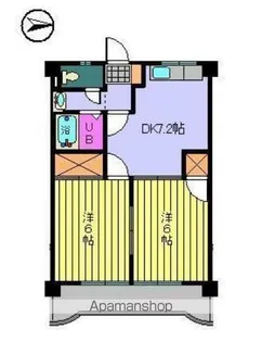 第95杉フラット【2階】の間取り