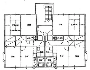 サンハイツ春日【201号室】の間取り