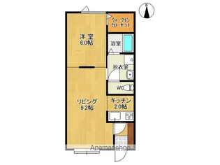 ベネッセⅤ【203号室】の間取り