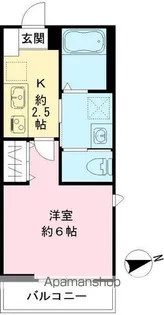ウィステリア S【101号室号室】の間取り