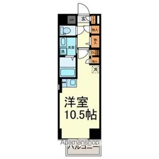 IWATSUKA RISE【501号室号室】の間取り