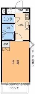 T・Sヴィラ【4階】の間取り