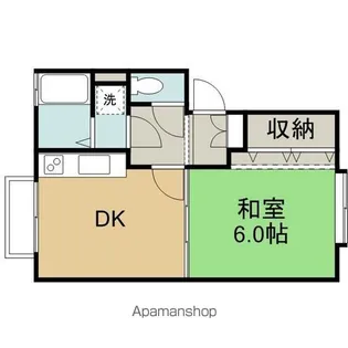ピュアハウス【2階】の間取り