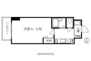 SUNVISTA四条【205号室】の間取り