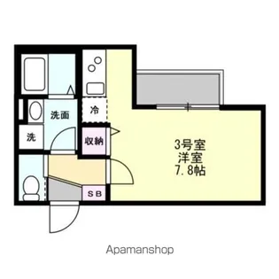 ベイルームステラ橋本【1階】の間取り