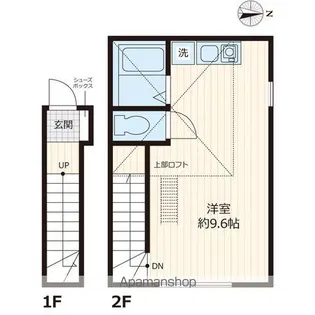 IDEA川崎矢向【2階】の間取り