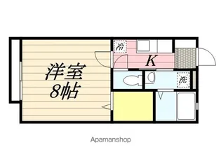 サンシャインMAEDA【2階】の間取り