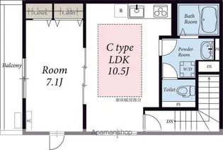 リブリ・カーサブランカ【2階】の間取り