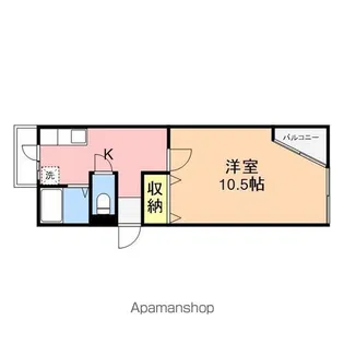 ヒルサイドテラス寺尾台【2階】の間取り
