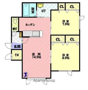 みんとはうす【1階】の間取り