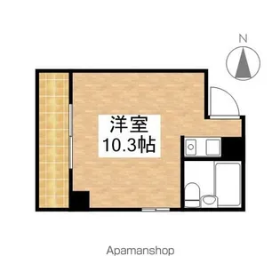 愛知県名古屋市中区富士見町【マンション】の間取り