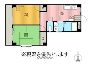 ヒロ プラザ【105号室】の間取り