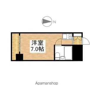 パリーマンション【4階】の間取り