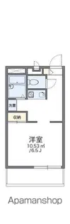 レオパレスマタドール【302号室】の間取り