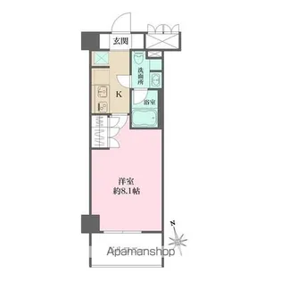 フィオレンテ田園調布【3階】の間取り