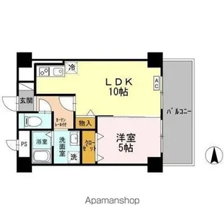 KIRAKUマンション【3階】の間取り