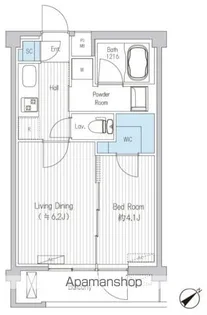 さくらクレール代々木公園【503号室】の間取り