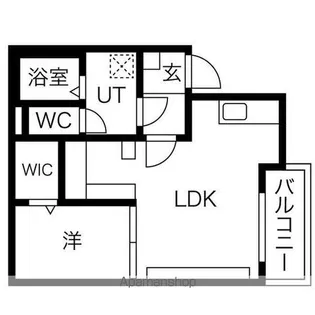 storia六番町【1階】の間取り