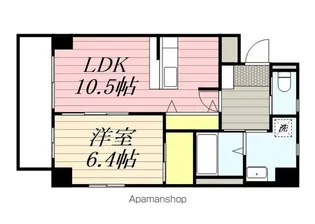 ル・リオンMISUGI【3階】の間取り