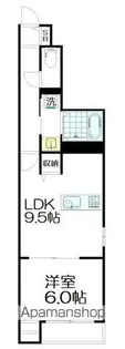 GARTEN HAUS(ガルデンハウス)【102号室】の間取り