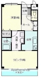 ティ エム ハイツⅡ【203号室】の間取り