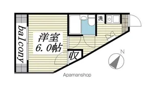 TKマンション (西東京市)【1階】の間取り