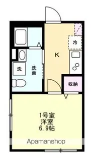 ジョーパレス湘南藤沢【1階】の間取り