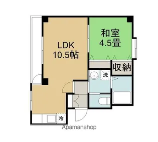 ピーノ【302号室】の間取り