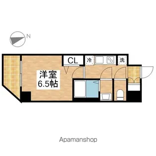 メイクス上前津Ⅲ【12階】の間取り