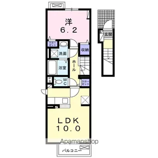 ひまわり C【2階】の間取り
